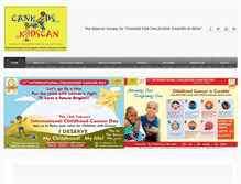 Tablet Screenshot of cankidsindia.org